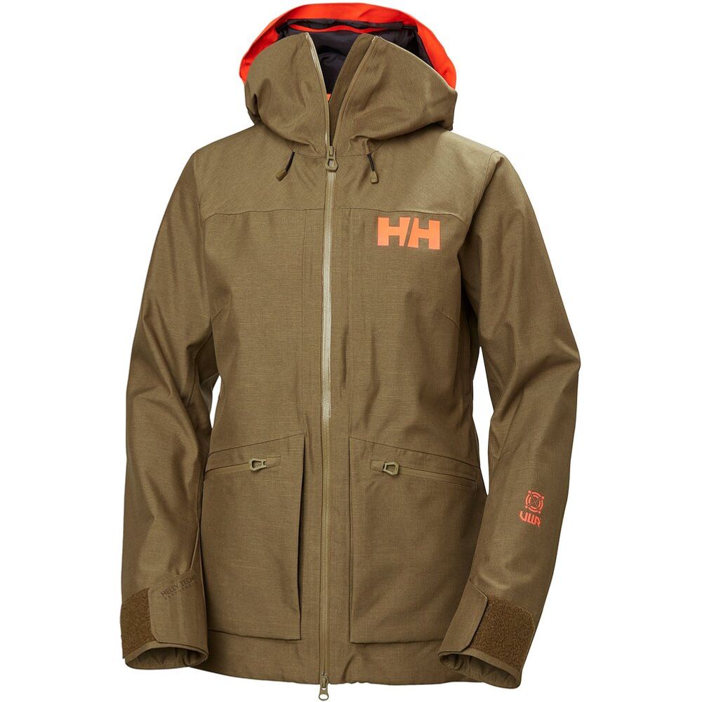 Helly Hansen Damen Powderqueen 3.0 Skijacke sepia Produktbild 0