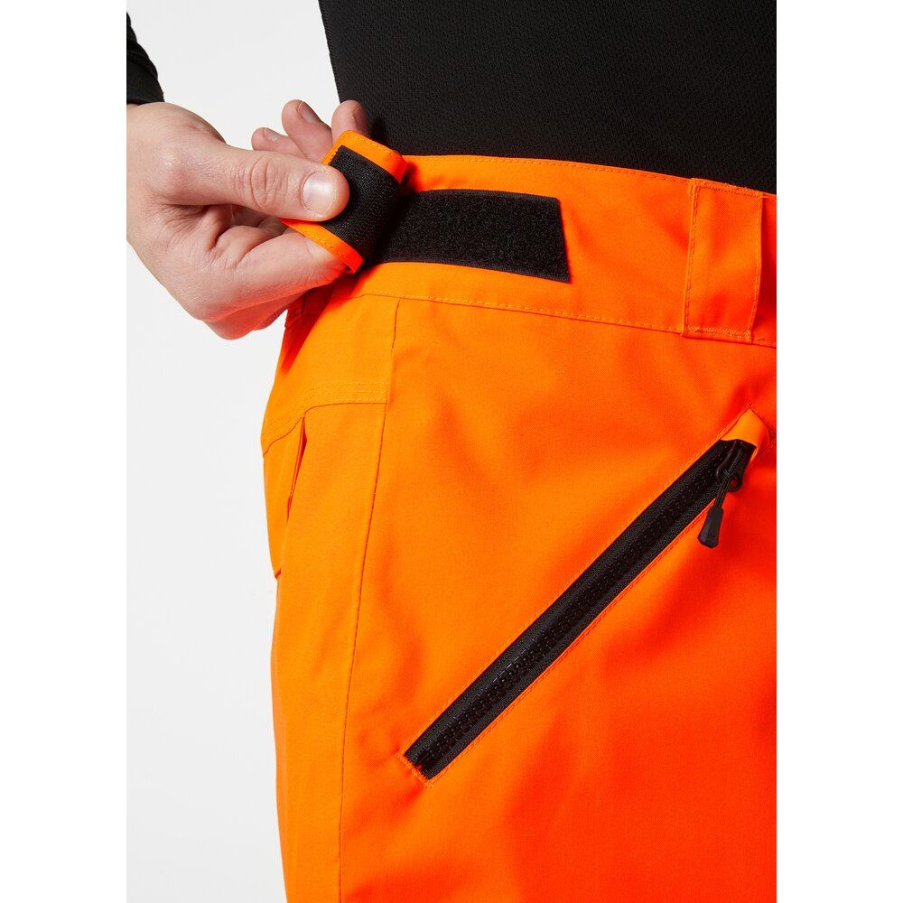 Helly Hansen Herren Sogn Cargo Skihose neon orange Produktbild 4