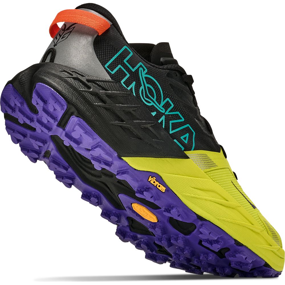 Hoka M Speedgoat 7 Herren Trailrunningschuh black / hoka citrus Produktbild 4