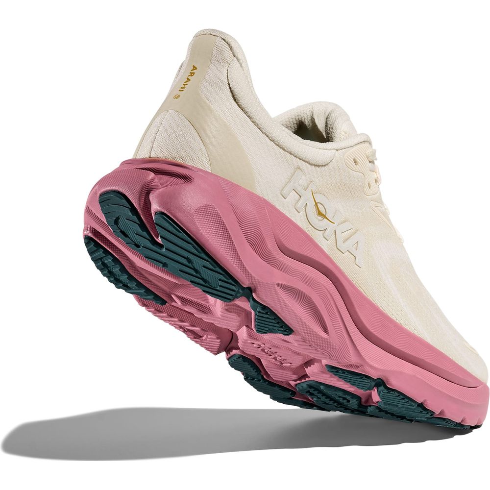 Hoka W Arahi 8 Damen Laufschuh alabaster-lingonberry Produktbild 3