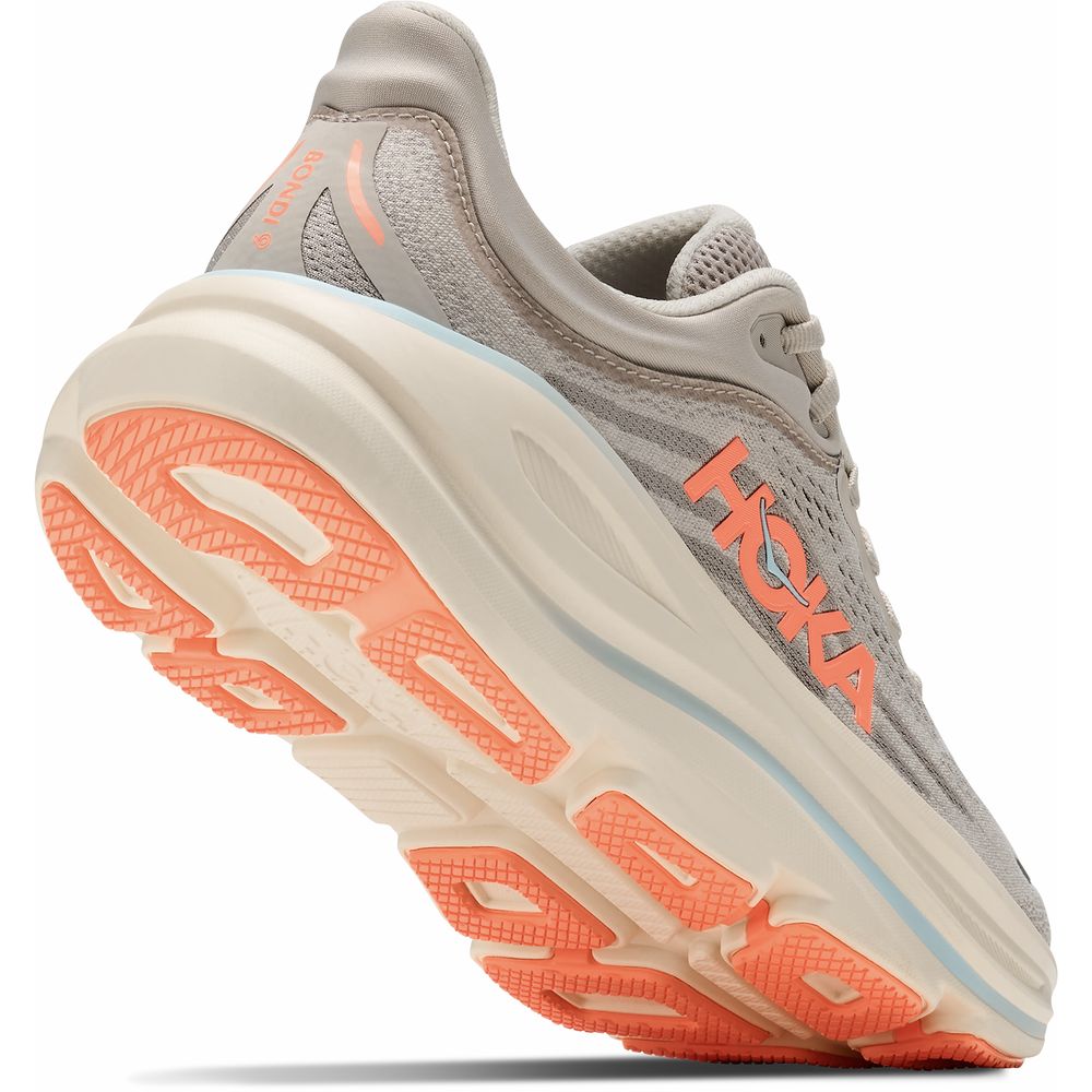 Hoka W Bondi 9 Damen Laufschuh river-rock-grey-mineral-ore Produktbild 1
