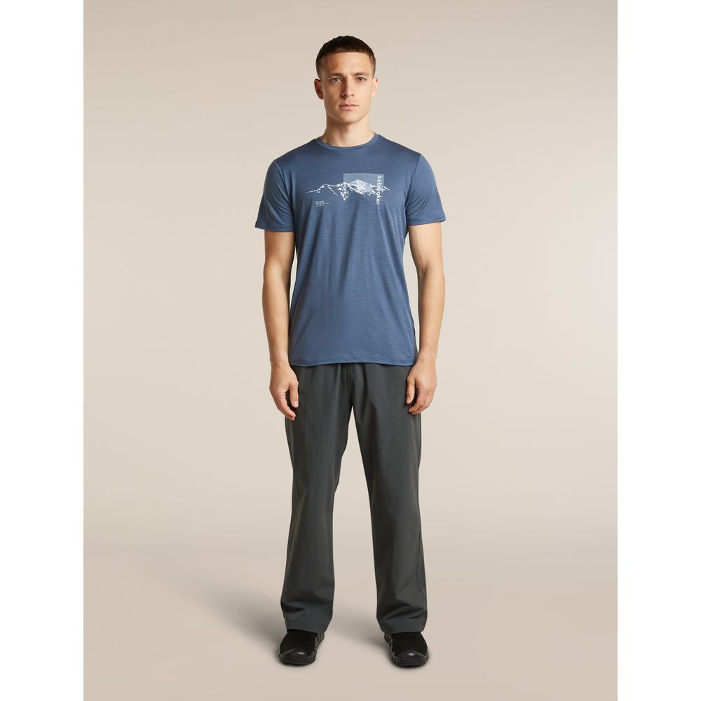 Icebreaker M 150 Tech Lite SS Tee Pure Altitude Herren Funktionsshirt dawn Produktbild 3