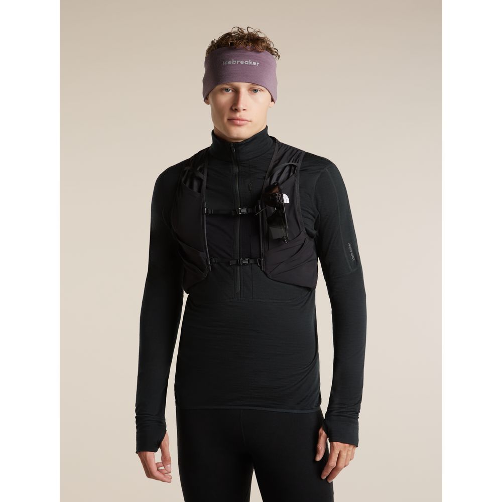 Icebreaker Mer 200 Oasis Headband Herren Stirnband grey-plum Produktbild 3