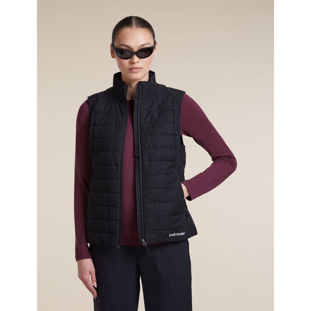 Icebreaker W 200 Oasis LS Crewe Damen Langarmshirt dk-berry Produktbild 5