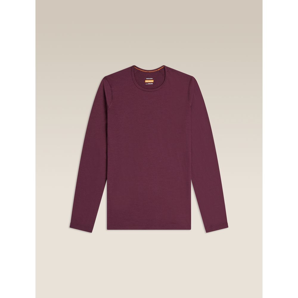 Icebreaker W 200 Oasis LS Crewe Damen Langarmshirt dk-berry Produktbild 6