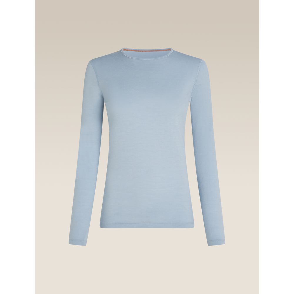 Icebreaker W 200 Oasis LS Crewe Damen Langarmshirt zinc-blue Produktbild 0