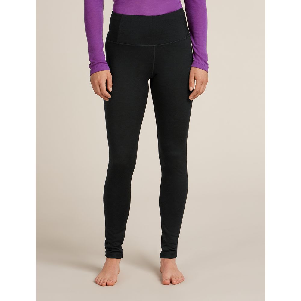 Icebreaker Women Mer 200 Oasis High Rise Leggings Damen black Produktbild 0