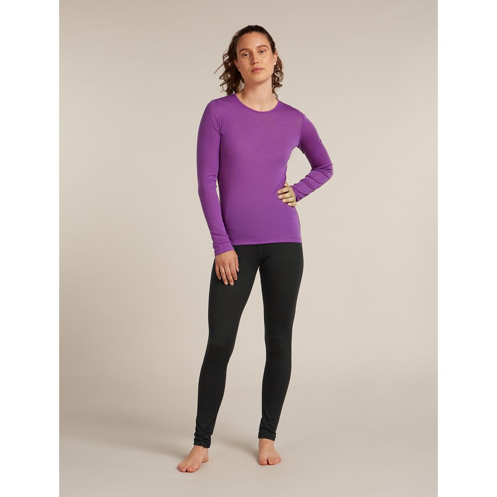 Icebreaker Women Mer 200 Oasis High Rise Leggings Damen black Produktbild 2