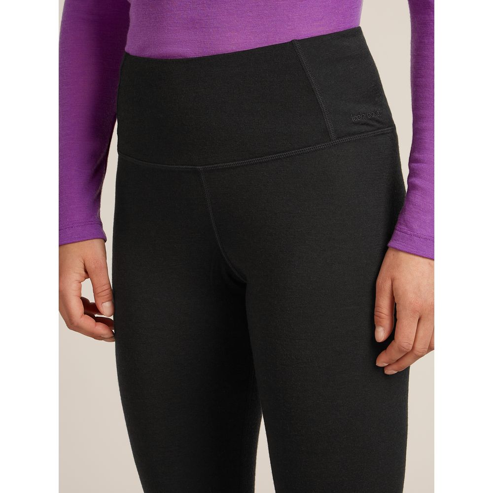 Icebreaker Women Mer 200 Oasis High Rise Leggings Damen black Produktbild 4