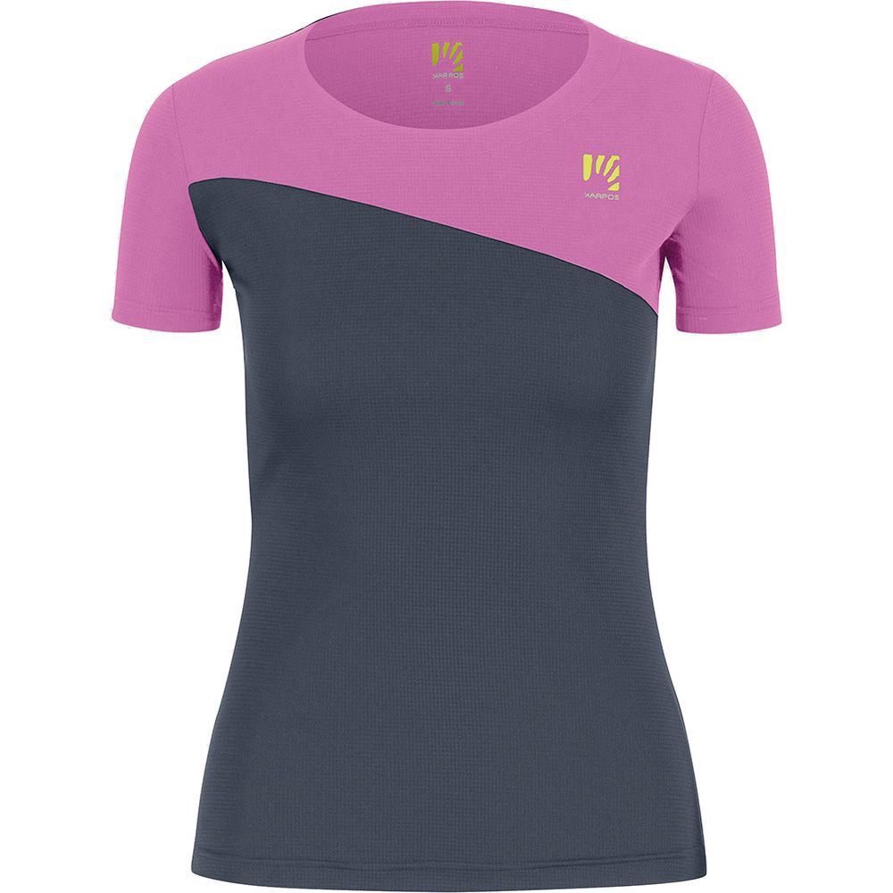 Karpos Averau Damen T-Shirt ombre blue bloom Produktbild 0