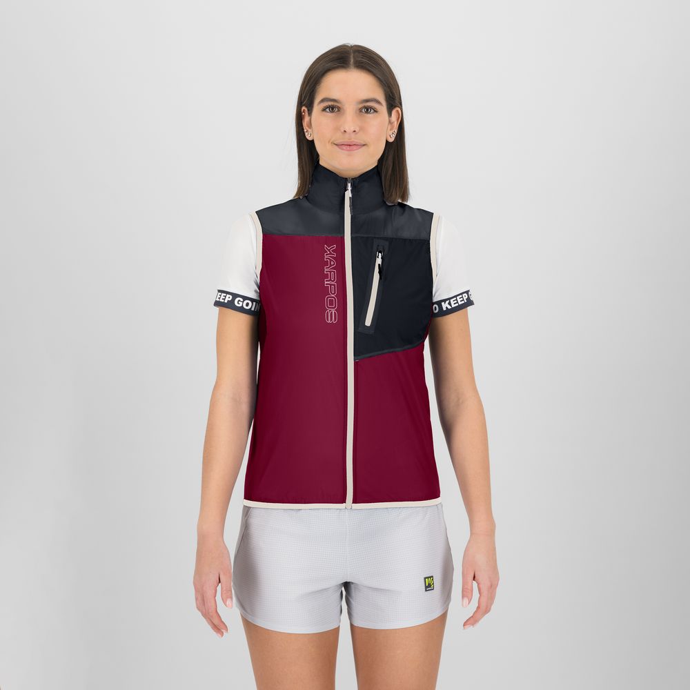 Karpos Lavaredo Damen Windweste beet-red-vulcan Produktbild 2