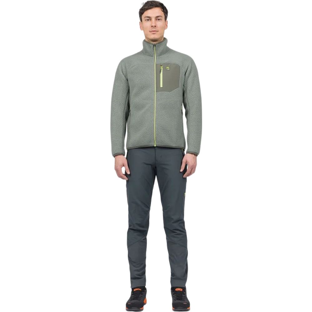 Karpos Moiazza Retrò Fleece Herren Fleecejacke castor-kambaba Produktbild 5