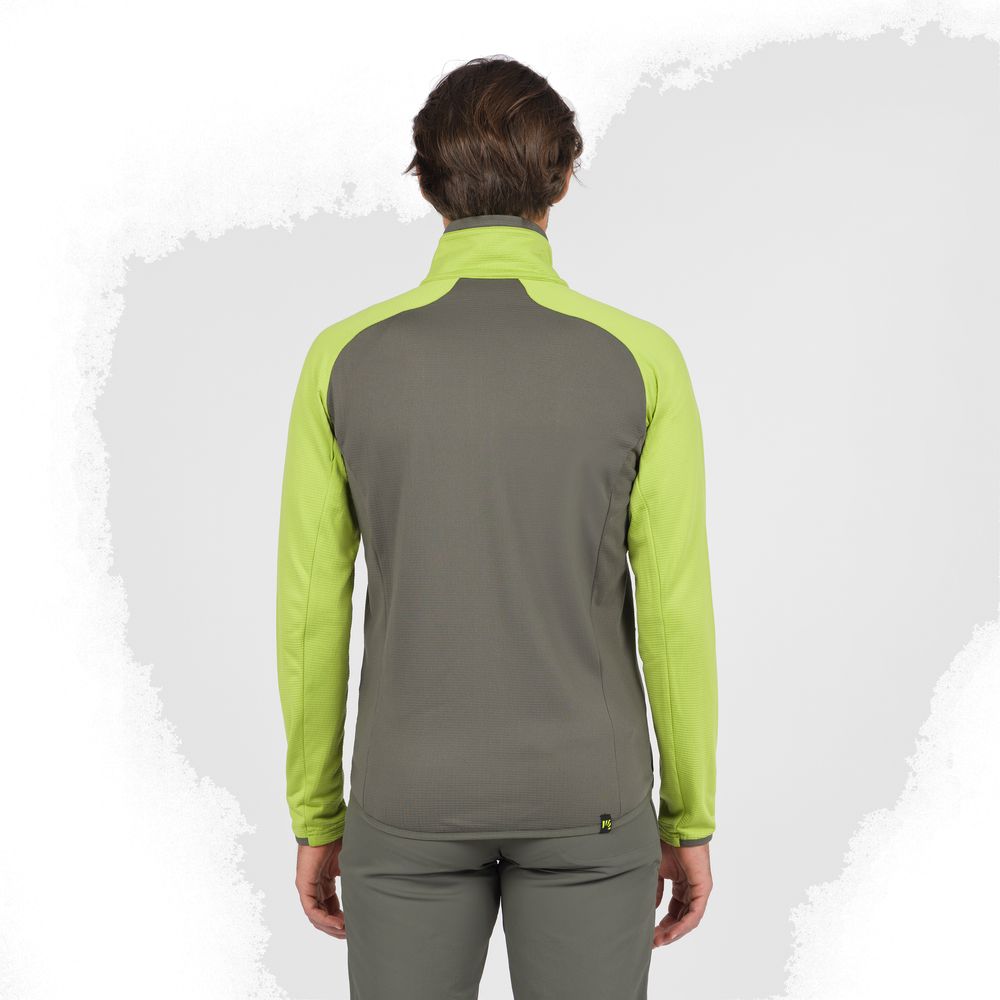 Karpos Odle Evo Full Zip Fleece Herren Midlayer kambaba-dark-citron Produktbild 1