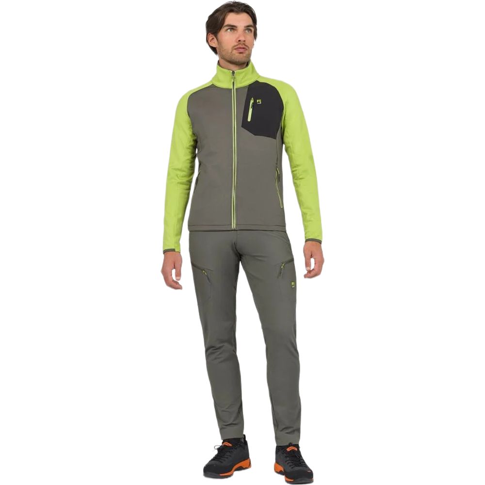 Karpos Odle Evo Full Zip Fleece Herren Midlayer kambaba-dark-citron Produktbild 3