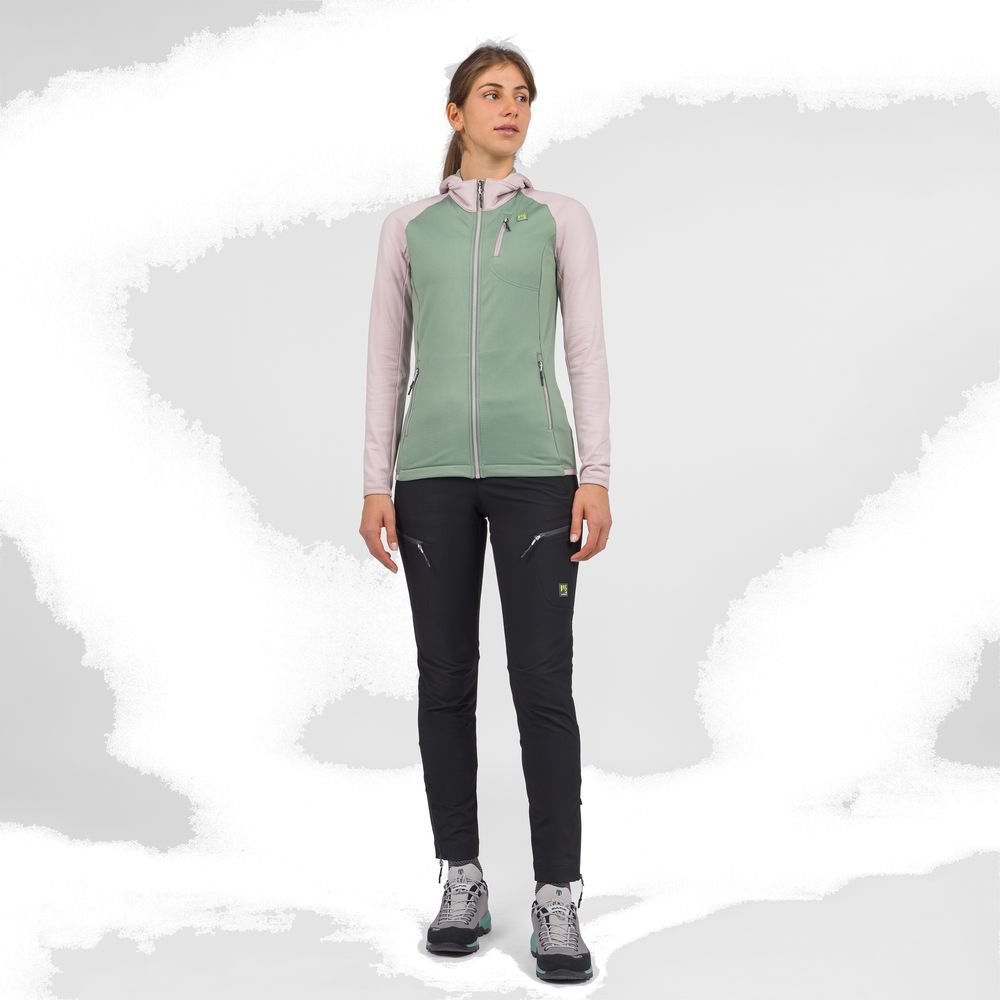 Karpos Odle Evo W Hoodie Full Zip Fleece Damen Midlayer hedge-lilac Produktbild 6