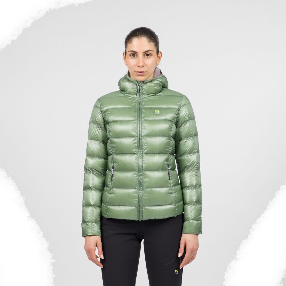 Karpos Philipp Flamm W Hoodie Jacket Damen Daunenjacke hedge Produktbild 0