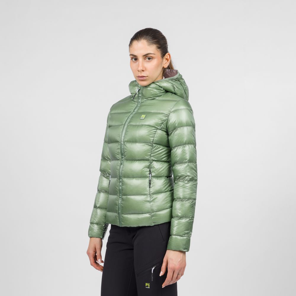 Karpos Philipp Flamm W Hoodie Jacket Damen Daunenjacke hedge Produktbild 2
