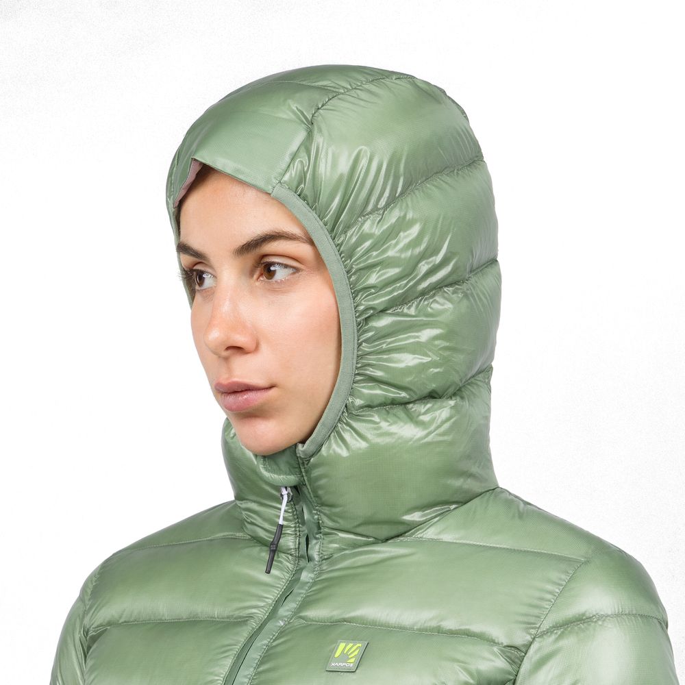 Karpos Philipp Flamm W Hoodie Jacket Damen Daunenjacke hedge Produktbild 5