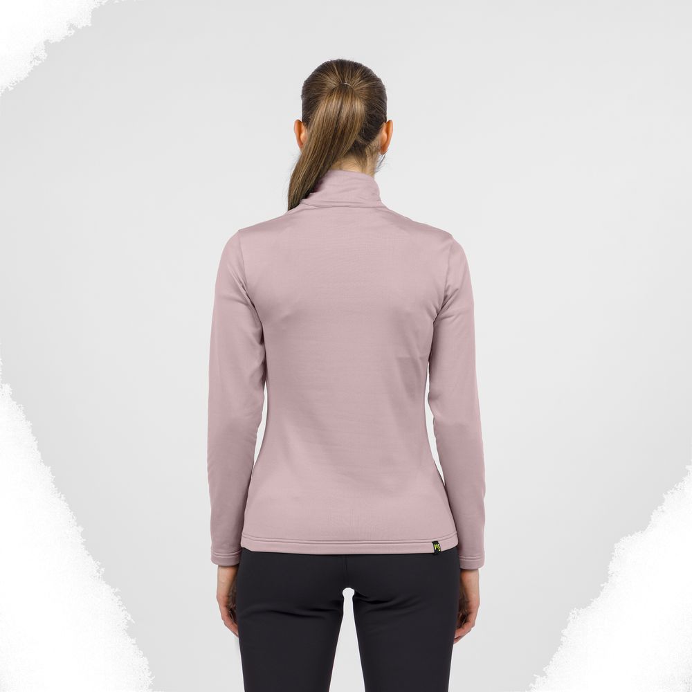 Karpos Pizzocco Evo W Half Zip Fleece Damen Longsleeve lilac Produktbild 1