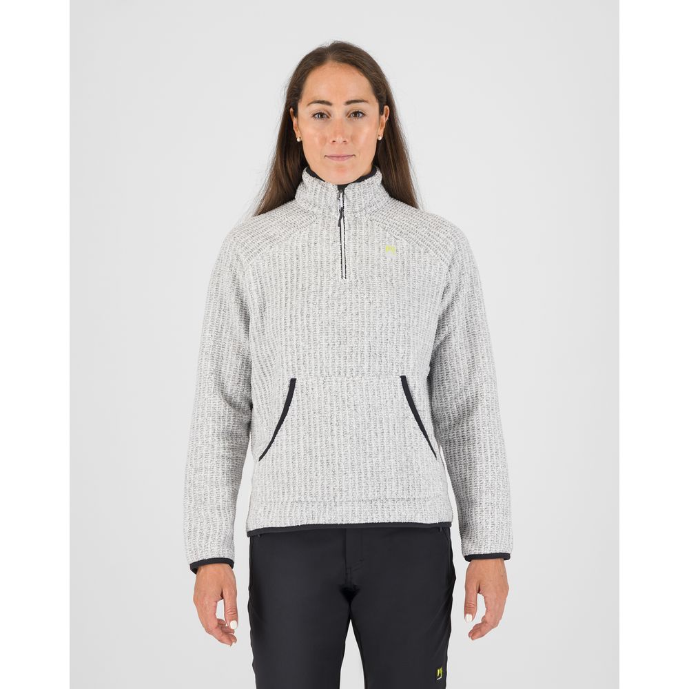 Karpos Rocchetta Crewn Damen Fleece bright white Produktbild 0