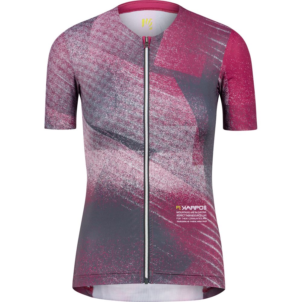 Karpos Sarca Full Zip Damen Trikot beet-red-pristine Produktbild 0