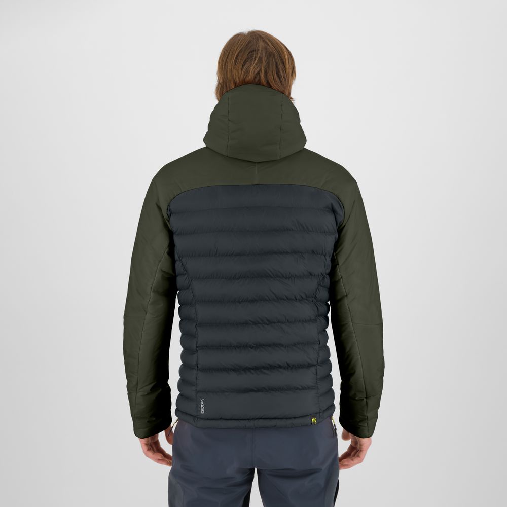 Karpos Sass D'o Hoodie Jkt Herren Isolationsjacke woodlgray deep depths Produktbild 2