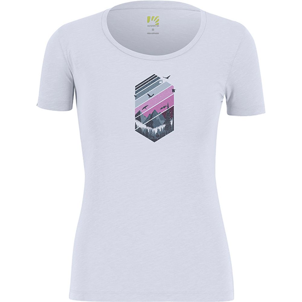 Karpos Valley Damen T-Shirt bright white bloom Produktbild 0