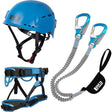 Klettersteig Komplettset LACD Pro Evo 3.0 + LACD Start Gurt + LACD Protector Helm ocean Produktbild 0