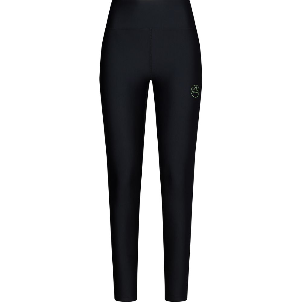 La Sportiva Aerial Leggings Damen Kletterhose black aspen green Produktbild 0