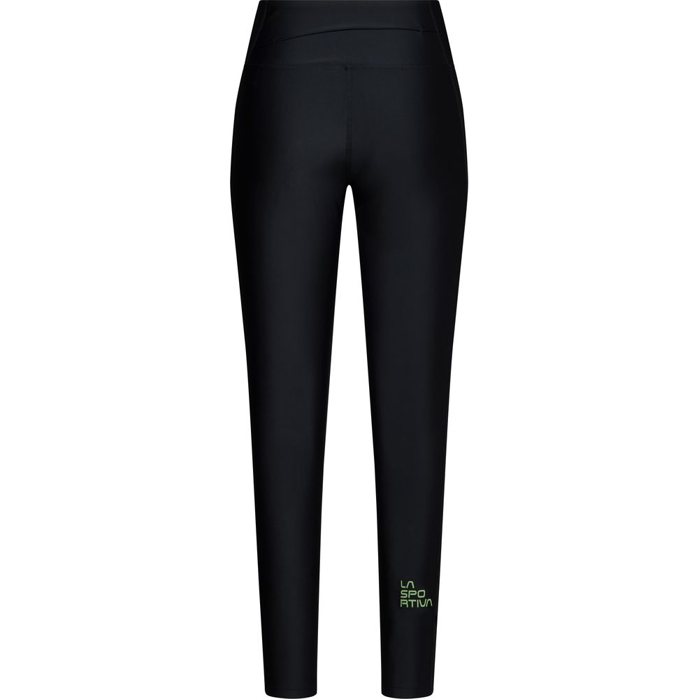 La Sportiva Aerial Leggings Damen Kletterhose black aspen green Produktbild 1