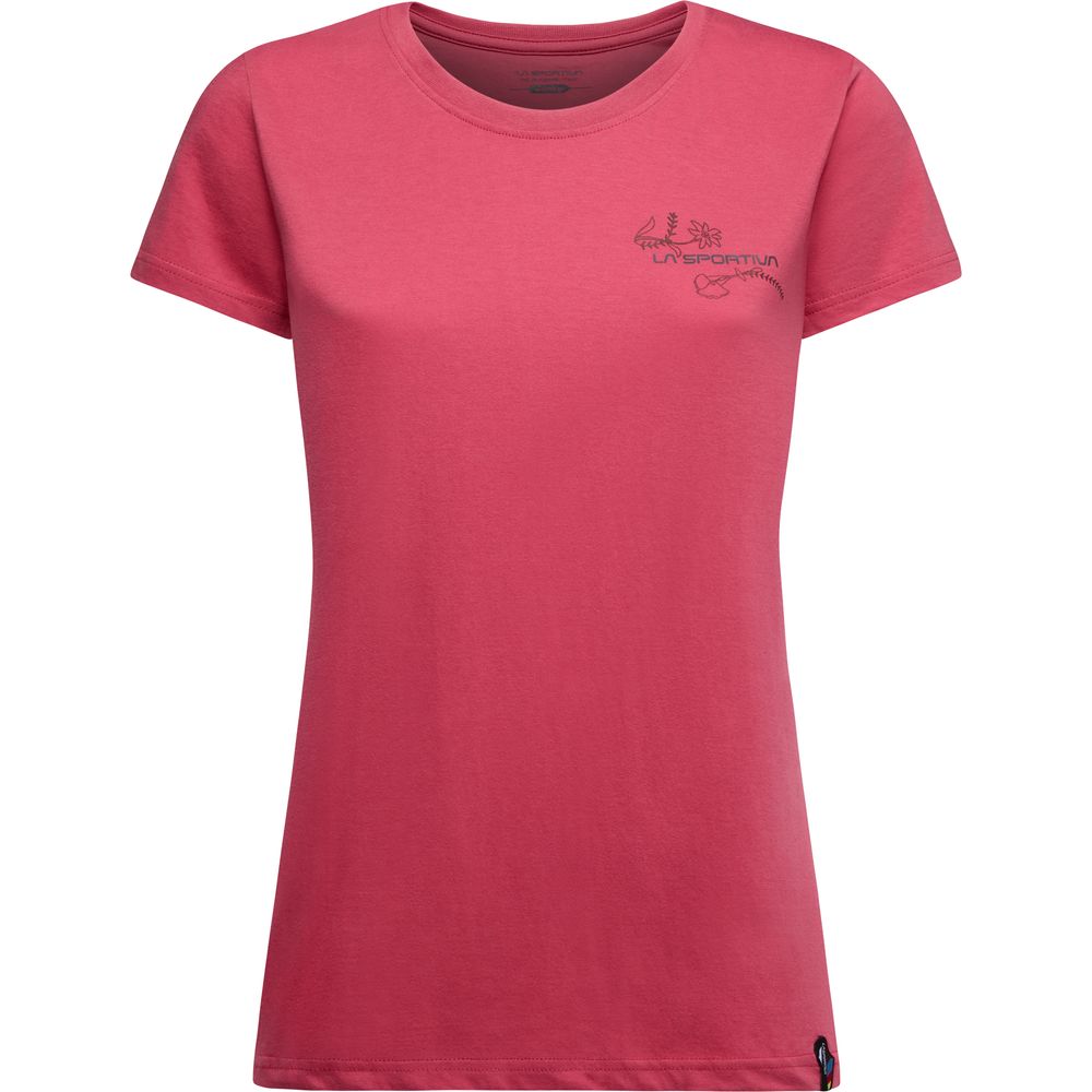 La Sportiva Climb Flower Damen T-Shirt rosebay Produktbild 0