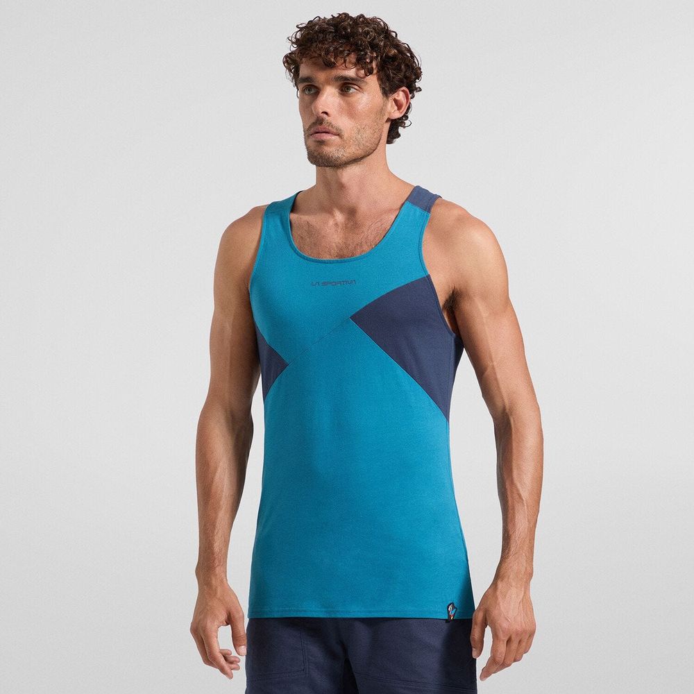 La Sportiva Dude Herren Tankshirt lake-night-sky Produktbild 3