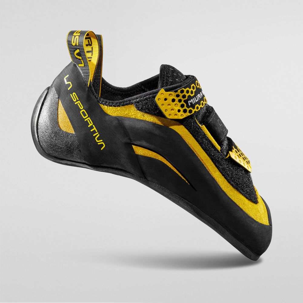 La Sportiva Miura VS Herren Kletterschuh black-yellow Produktbild 0