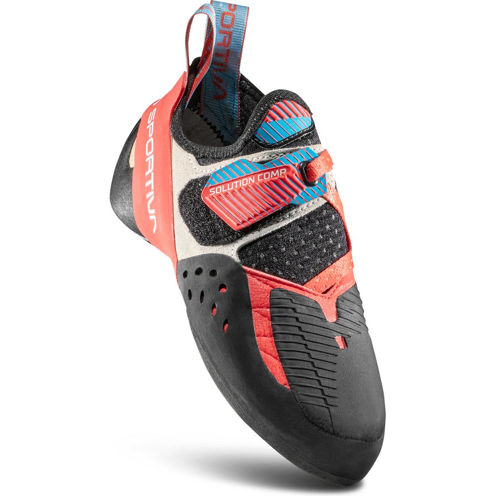La Sportiva Solution Comp Damen Kletterschuh hibiscus malibu blue Produktbild 3