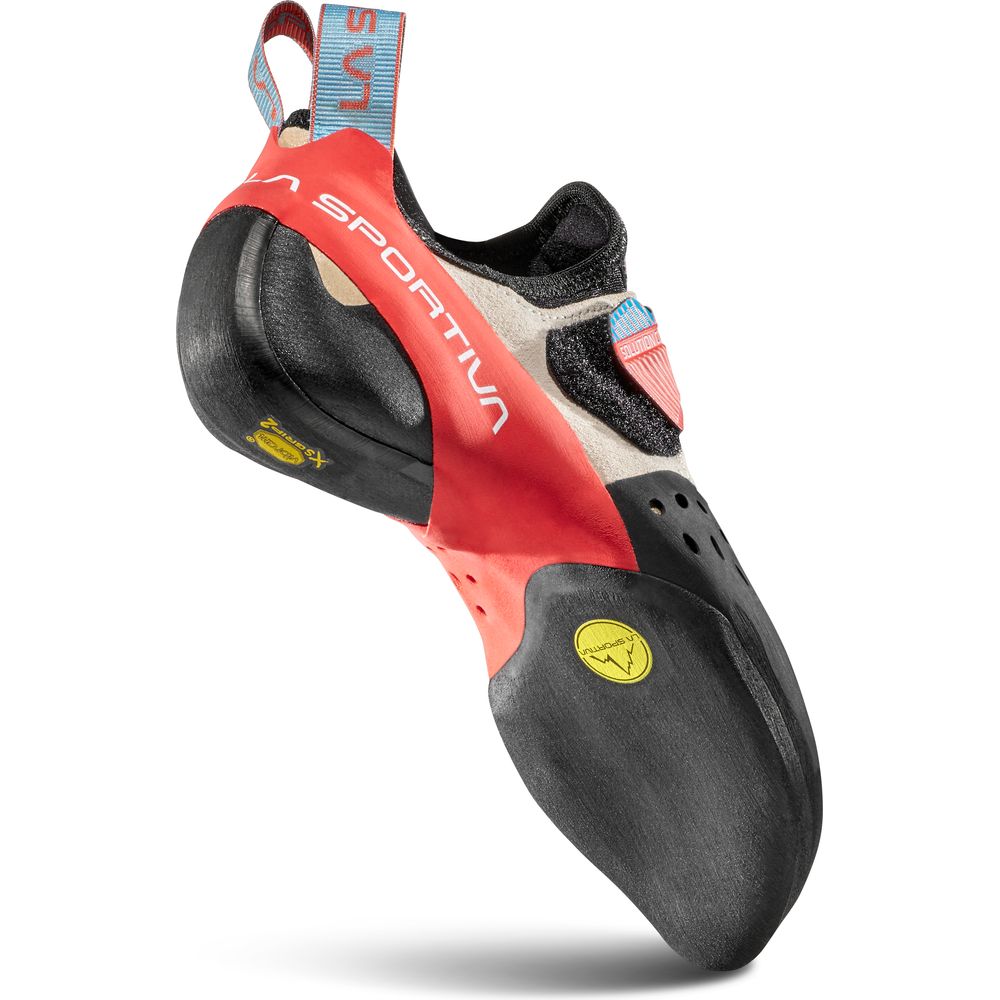 La Sportiva Solution Comp Damen Kletterschuh hibiscus malibu blue Produktbild 5