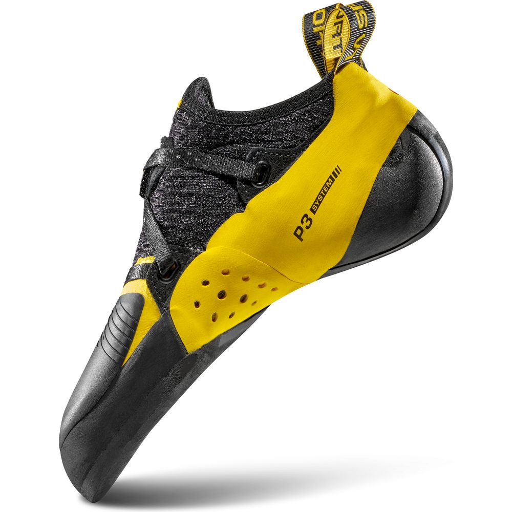 La Sportiva Solution Comp Herren Kletterschuh black yellow Produktbild 4
