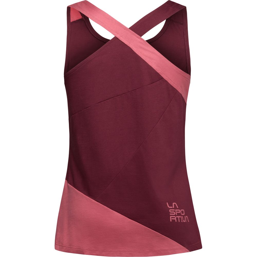 La Sportiva Twist Damen Tank Top rosebay redwood Produktbild 1