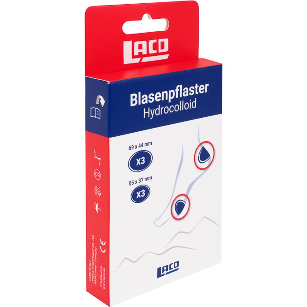 LACD Blister Plaster 6 Stück Produktbild 0