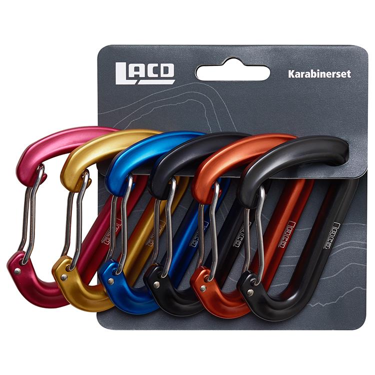 LACD Set Alpine Light Biner 6er Set Karabiner Produktbild 0