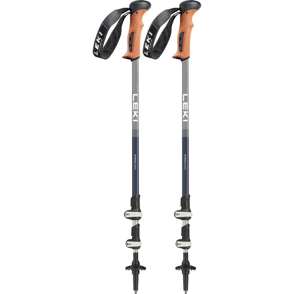 Leki Durock Wanderstock grau-blau Produktbild 0