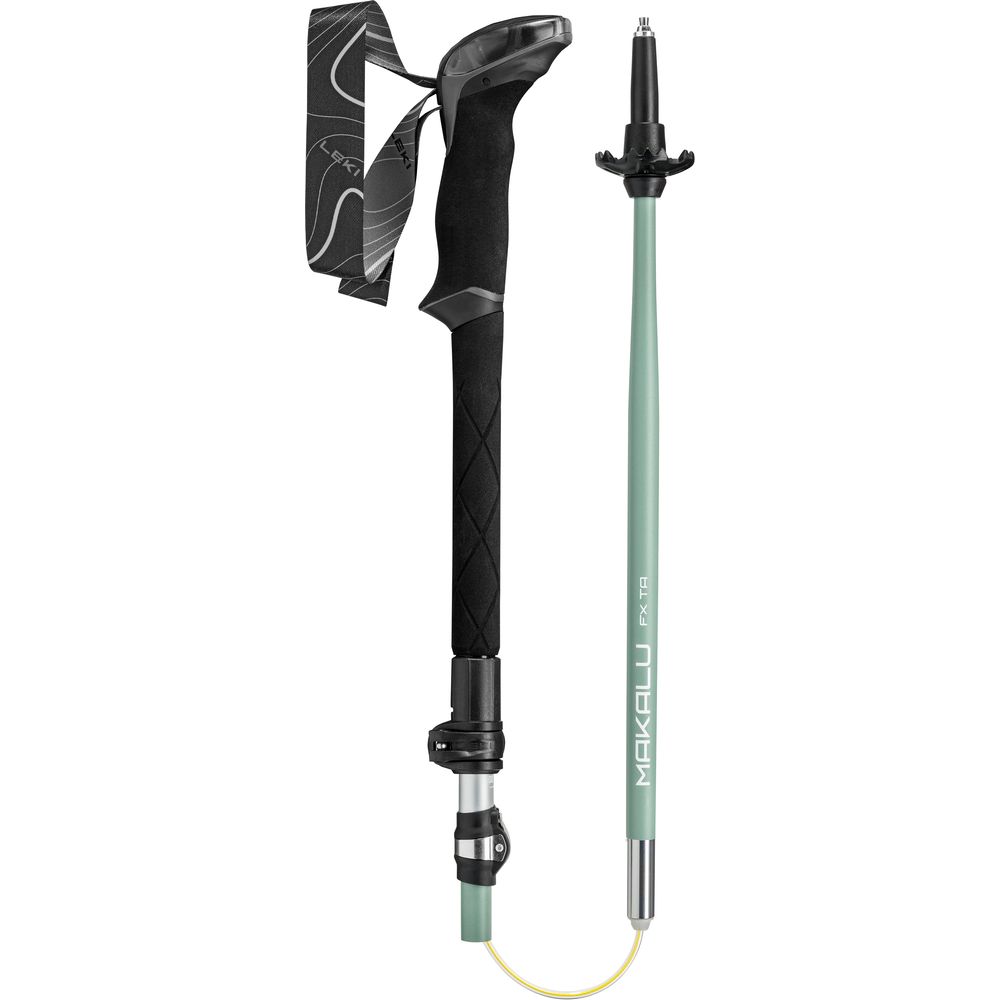 Leki Makalu FX TA Wanderstock silber-grün Produktbild 3