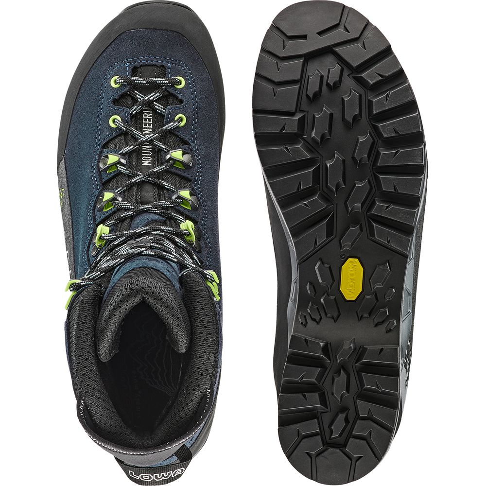 Lowa Cevedale Pro GTX Mid Herren Wanderschuh navy-limone Produktbild 3