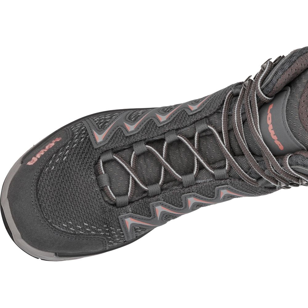 Lowa Innox Pro GTX Mid Ws Damen Wanderschuh anthrazit-rose Produktbild 4