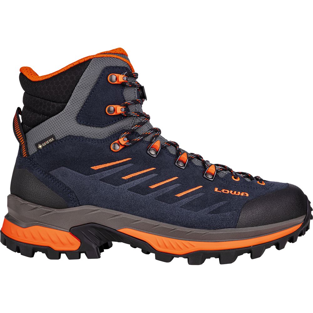 Lowa Randir GTX Mid Herren Wanderschuh navy flame Produktbild 2