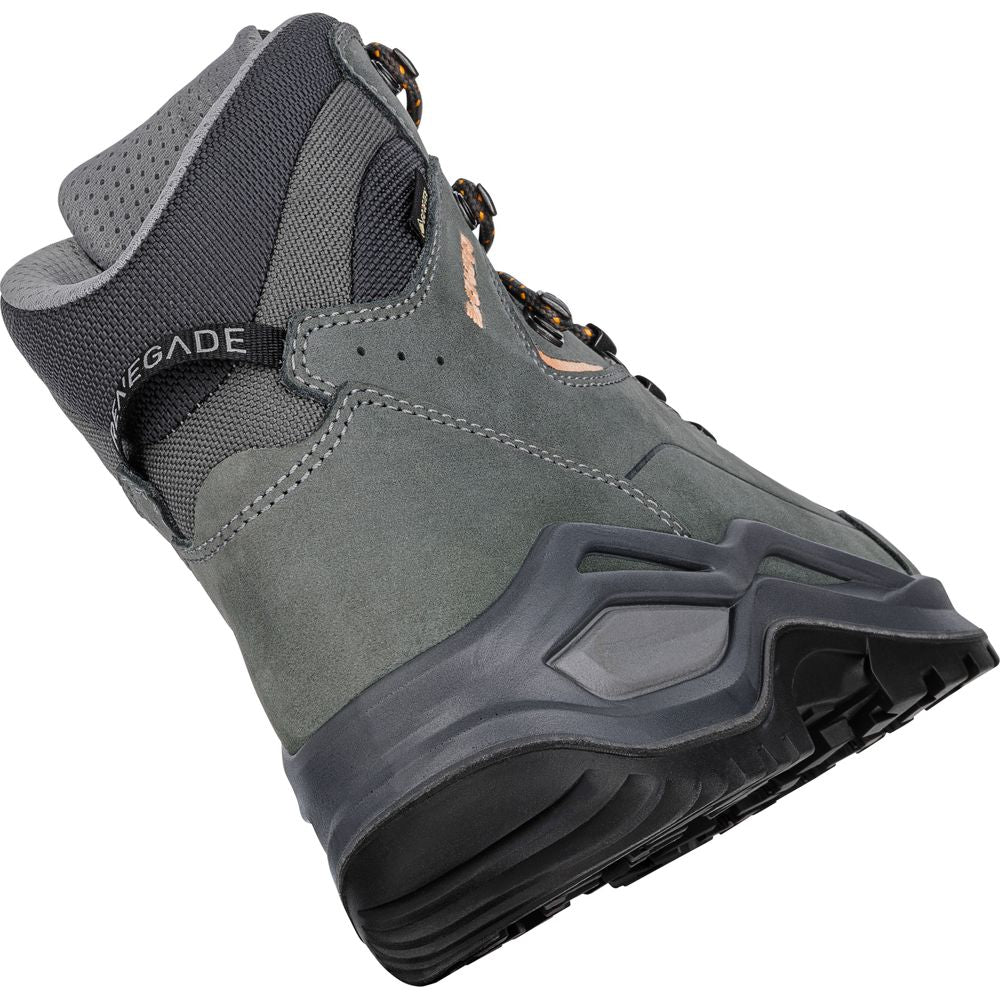 Lowa Renegade Evo GTX Mid WS Damen Wanderschuh graphit aprikose Produktbild 6