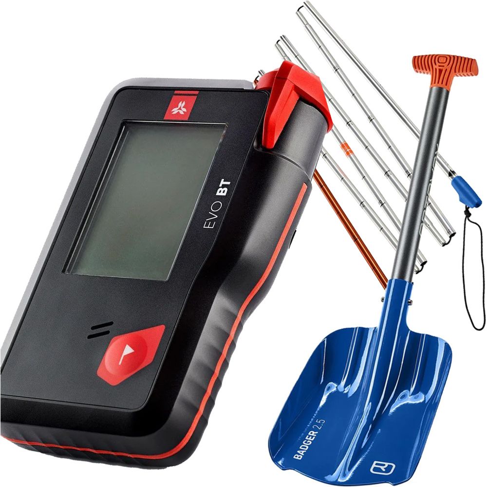 LVS Komplettset Arva Evo BT + Badger Lawinenschaufel + Alu 240 Sonde Produktbild 0