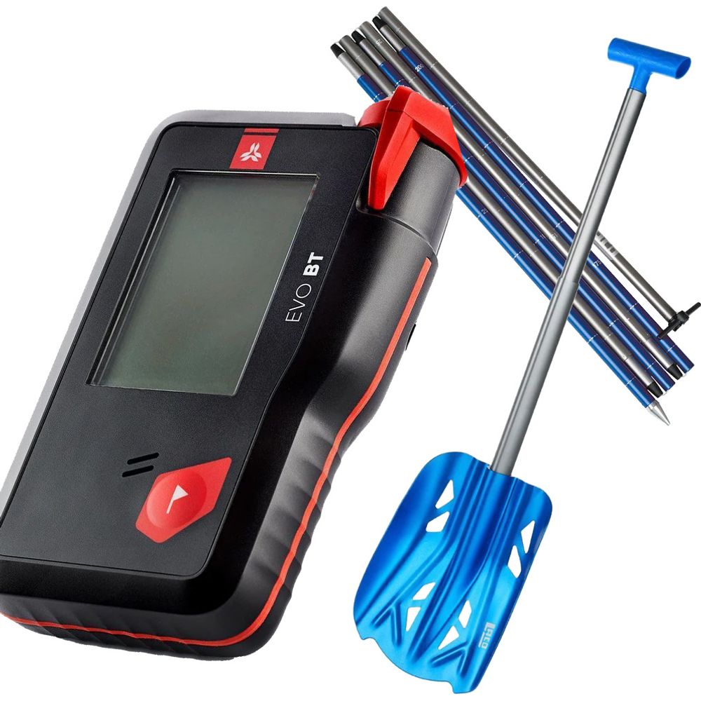 LVS Komplettset Arva Evo BT + LACD Snow Shovel 2.0 + LACD Express 240 Sonde Produktbild 0