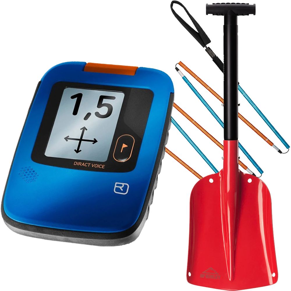 LVS Komplettset Ortovox Diract Voice + McKinley Lawinenschaufel Pro + LACD Express Evo Sonde Produktbild 0