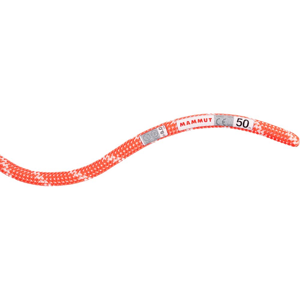Mammut 80 Alpine Classic Rope 60 m Kletterseil orange white Produktbild 1
