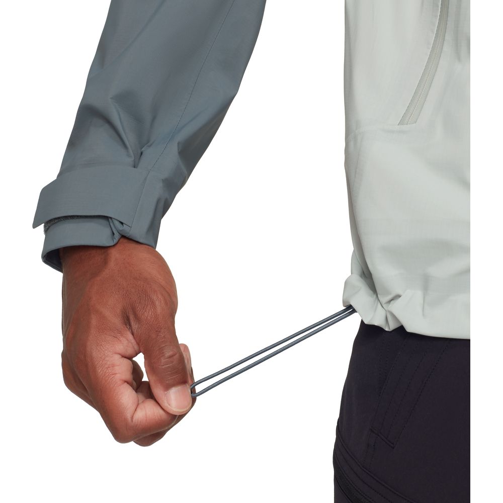 Mammut Alto Guide HS Hooded Herren Hardshelljacke silver sage strata Produktbild 5